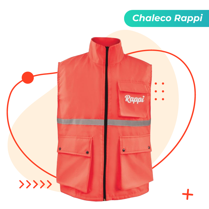 Chaleco Rappi